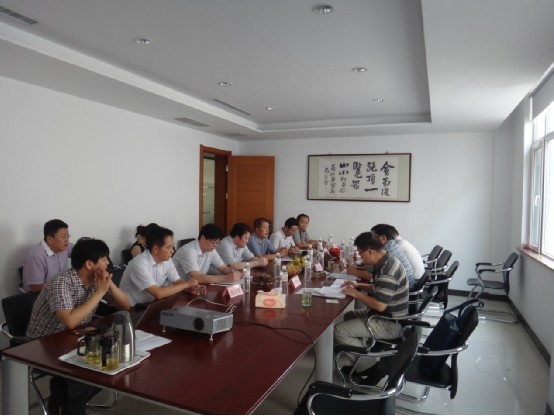 青島市發(fā)改委協(xié)同省里相關部門領導蒞臨我公司指導工作，并深入調(diào)研