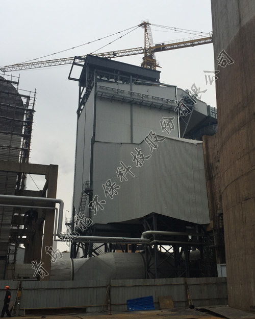 凱能濕電再熱器現(xiàn)場