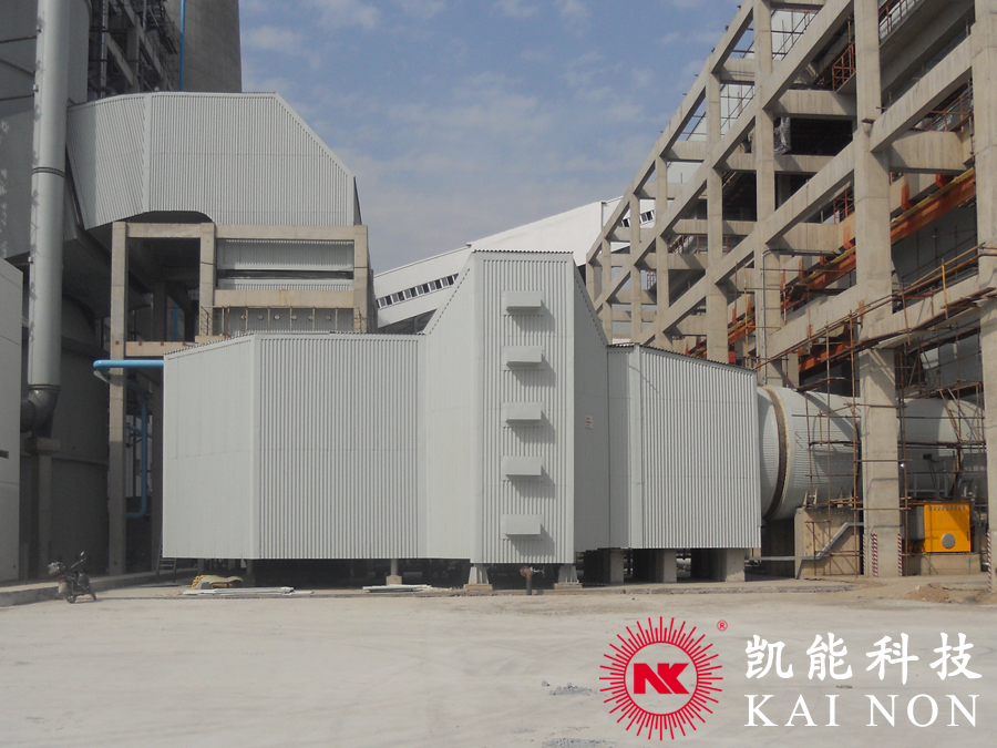 660MW低溫省煤器現(xiàn)場
