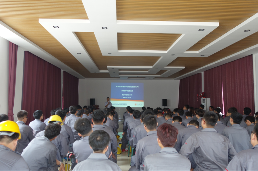 山東科技大學(xué)師生來(lái)凱能科技參觀