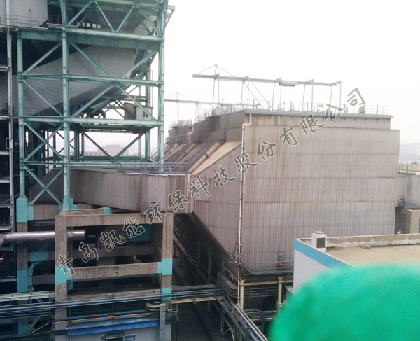 640MW低溫省煤器現(xiàn)場