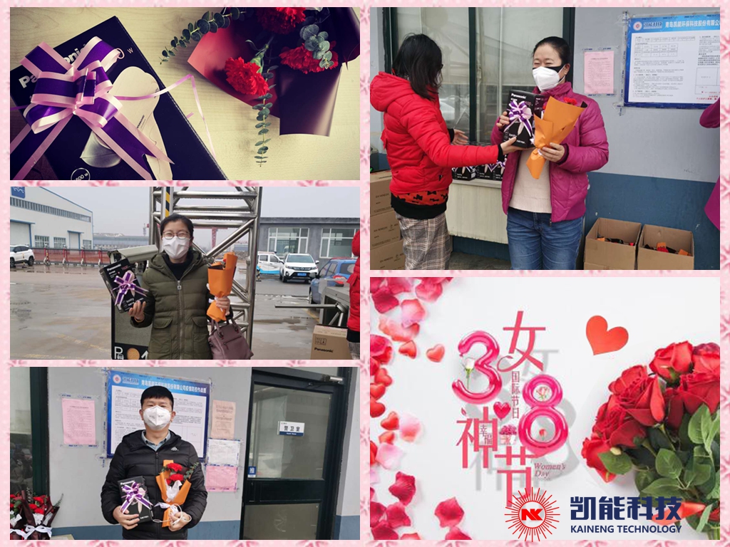 凱能鮮花送女神，祝福全天下女士幸福安康