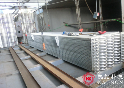 電廠低溫省煤器項目現(xiàn)場