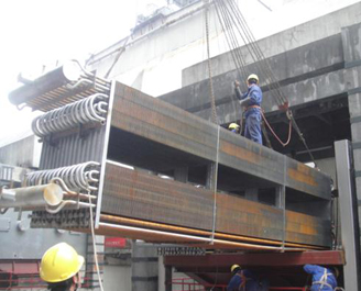 三門峽華陽發(fā)電低溫省煤器項目建設