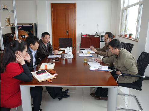 德國沃斯坦工程有限公司來凱能鍋爐公司參觀考察