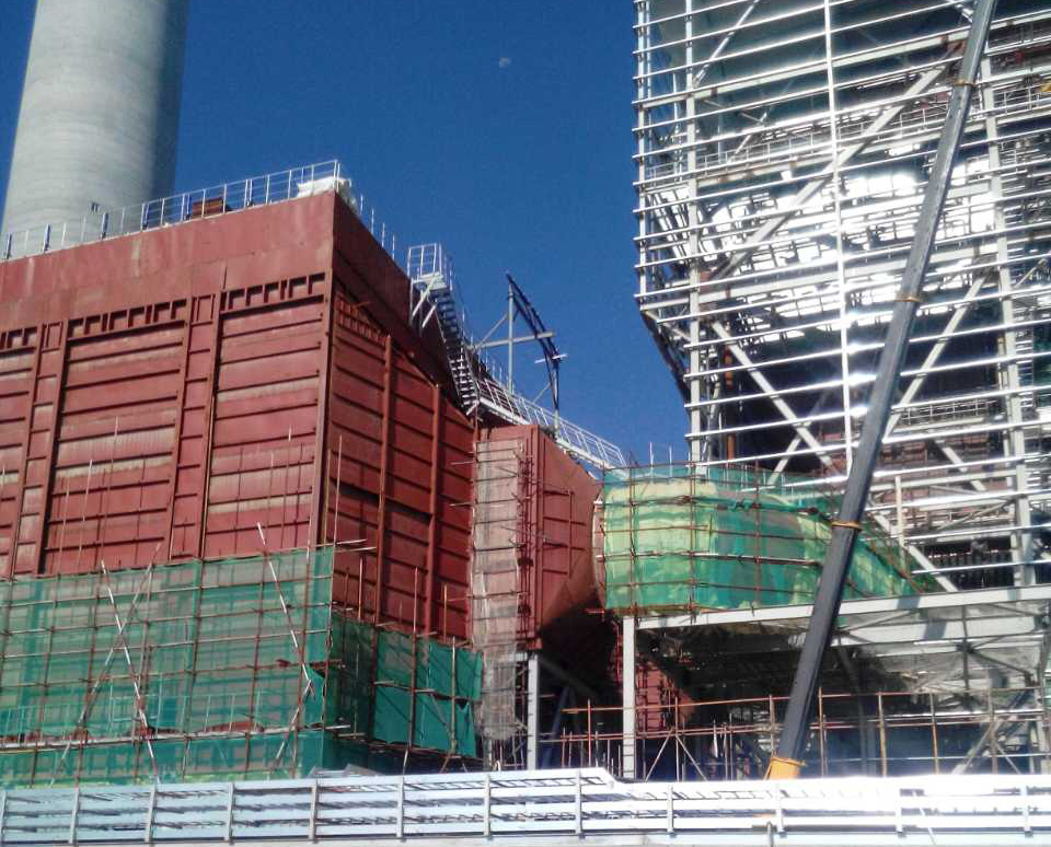 西寧電廠低溫省煤器項目建設(shè)