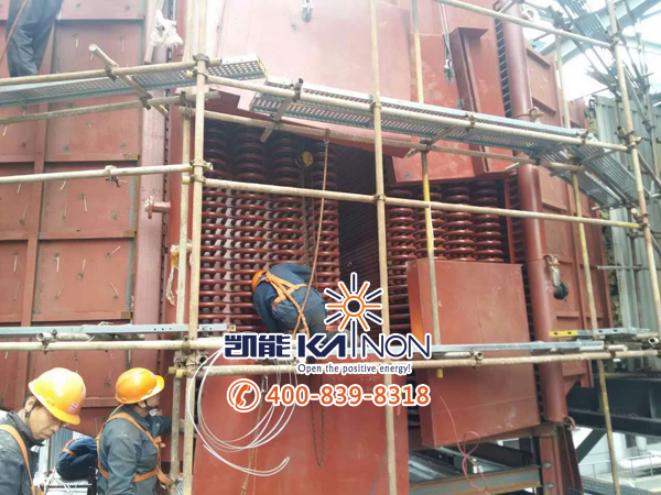 馬鞍山萬能達發(fā)電有限公司低溫省煤器項目建設