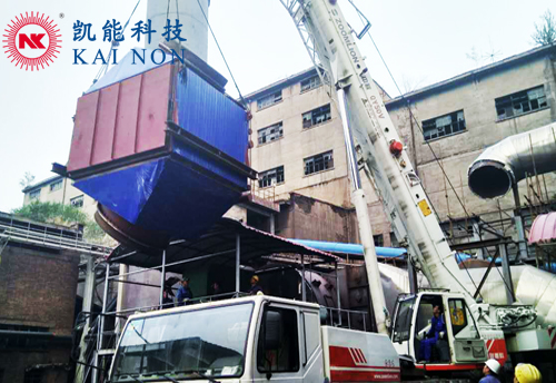 泰安魯邦大河熱電有限公司煙氣冷卻器交付完成
