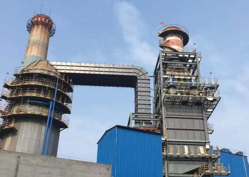 河北消白煙項目煙氣冷凝器運行成功