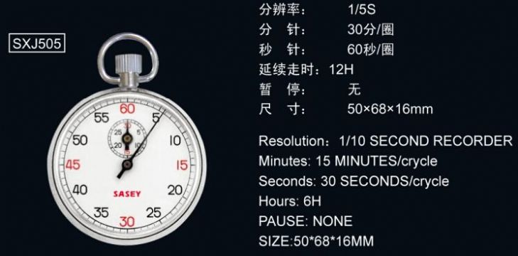 點擊查看詳細信息<br>標題：機械秒表504 閱讀次數(shù)：2510